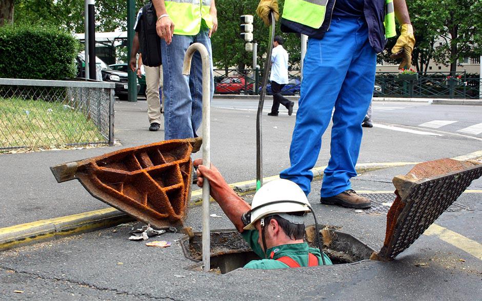curage canalisation eaux usées Gennevilliers
